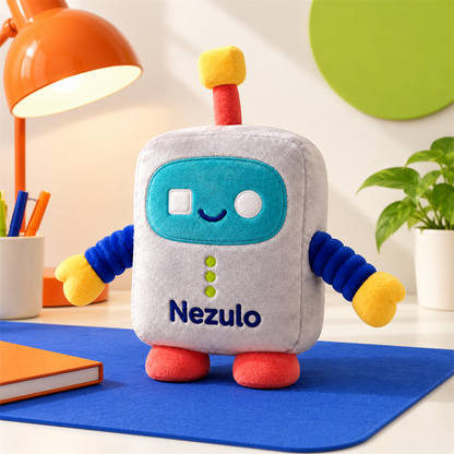 Nezulo Beep Buddy Robot Plush main plush character view