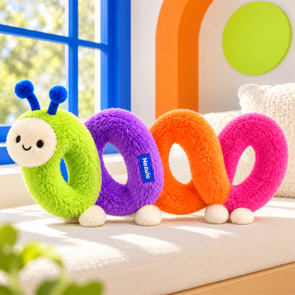 Nezulo Loop-Dee Caterpillar Plush main plush character view