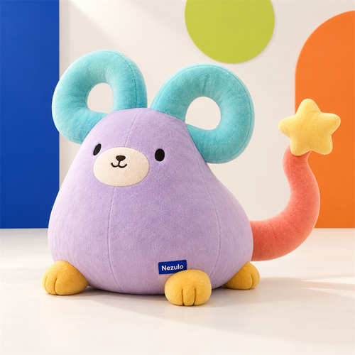 Nezulo Luna Star Mouse Plush main plush character view