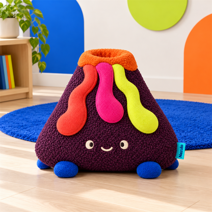 Nezulo Poppy Volcano Plush main plush character view